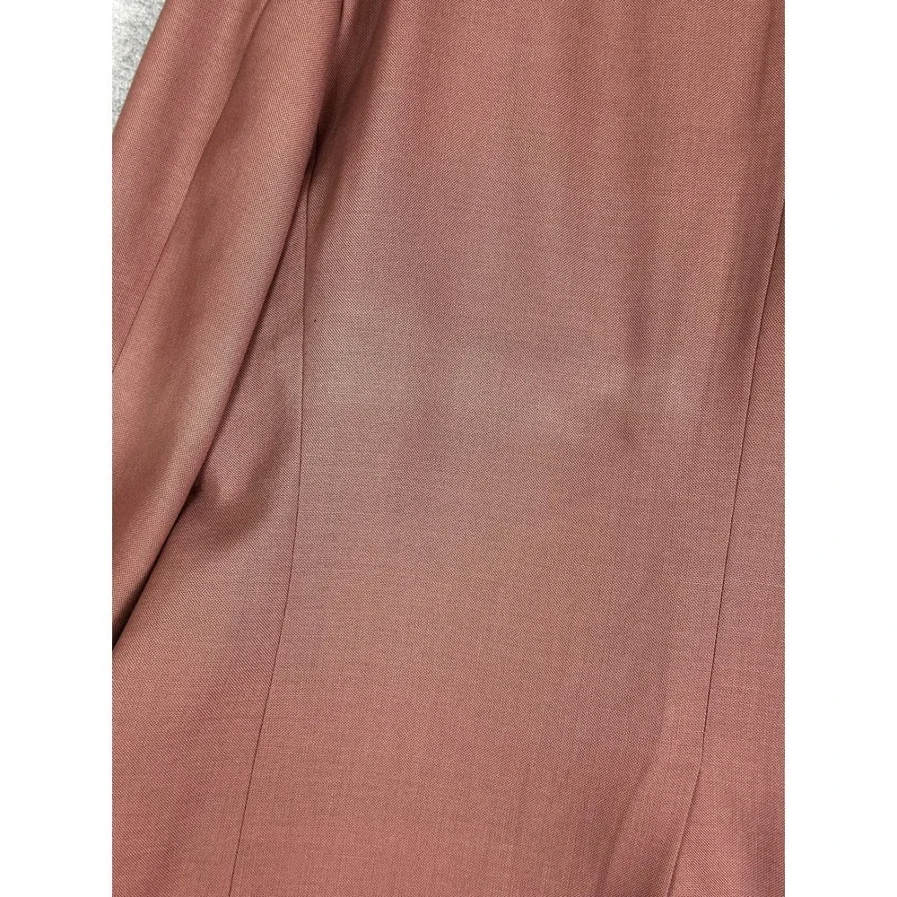 Sansabelt Ltd Blazer 44R Sport Coat‎ Rose Pink Gold Crest Buttons USA